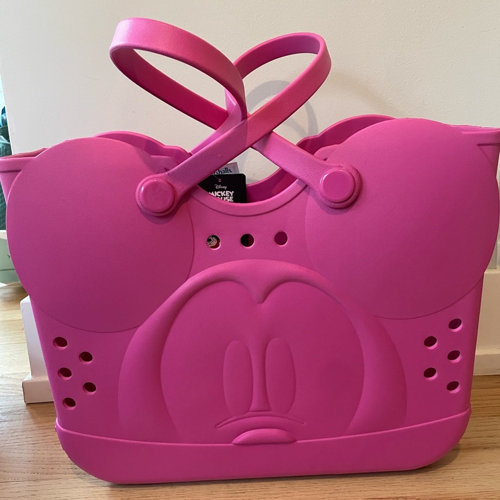 Disney Mickey Mouse Rubber Tote - viral TikTok bag